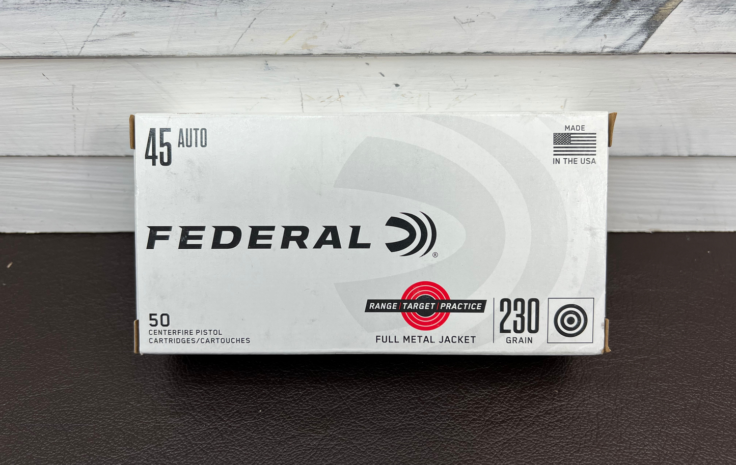 45 Auto Federal 230gr FMJ 50 Round Box