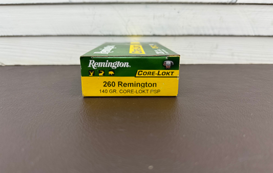 260 Remington Core-Lokt 140gr Core-Lokt PSP 20 Round Box