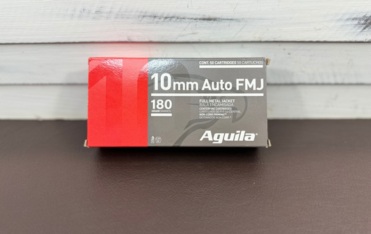 10mm Auto Aguila 180gr FMJ 50 Round Box