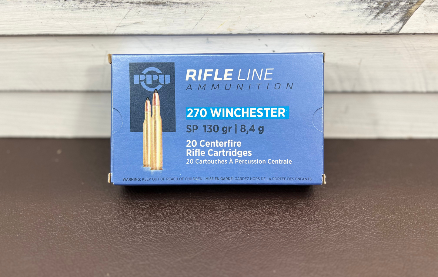 270 WIN PPU 130GR SP 20 Round Box