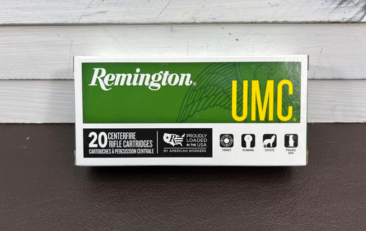 223 Rem Remington UMC 50gr JHP 20 Round Box