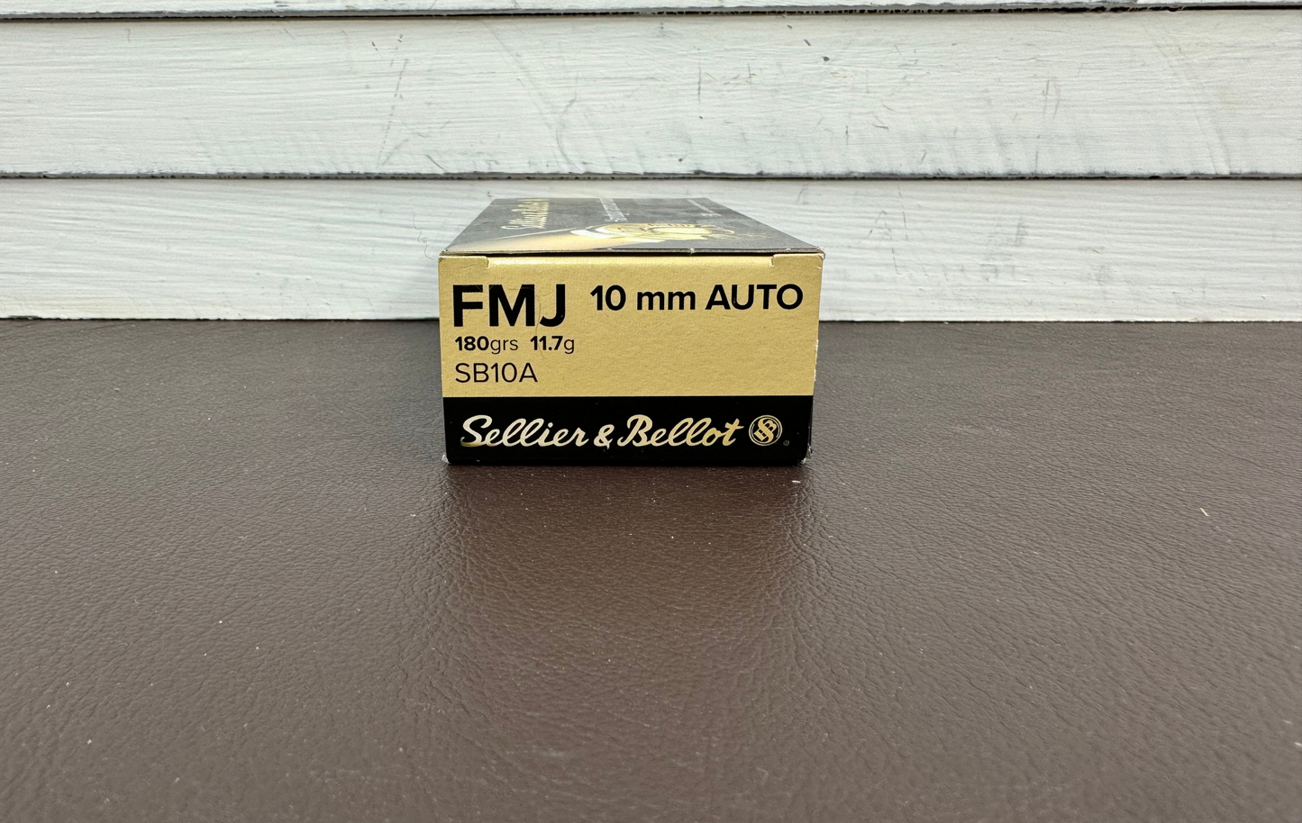 10mm Auto Sellier & Bellot 180gr FMJ 50 Round Box