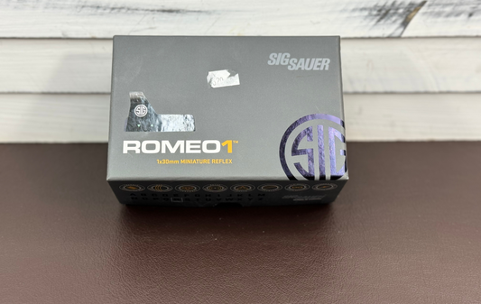 Sig Sauer Romeo1 1x30mm Reflex Sight (Factory New Open Box Display)