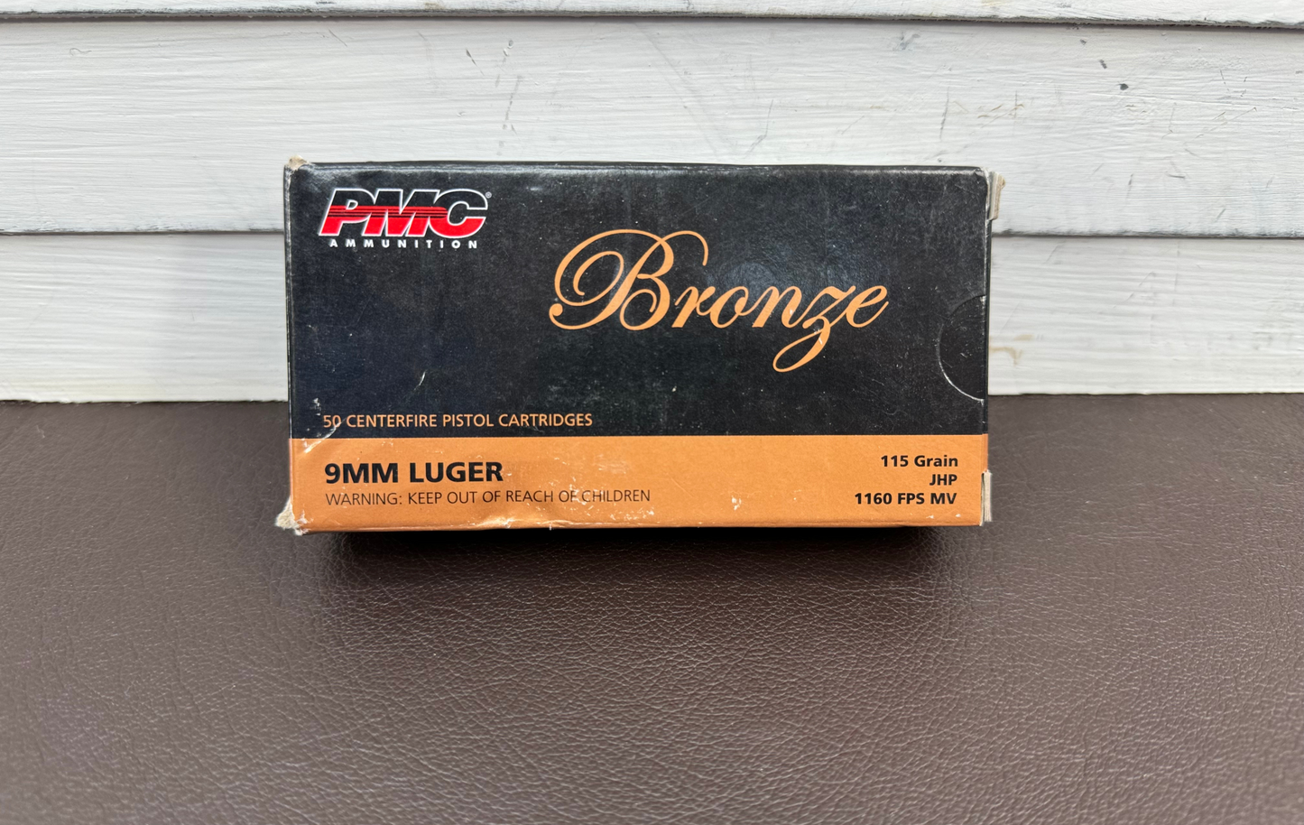 9mm PMC Bronze 115gr Hollow Point 50 Round Box