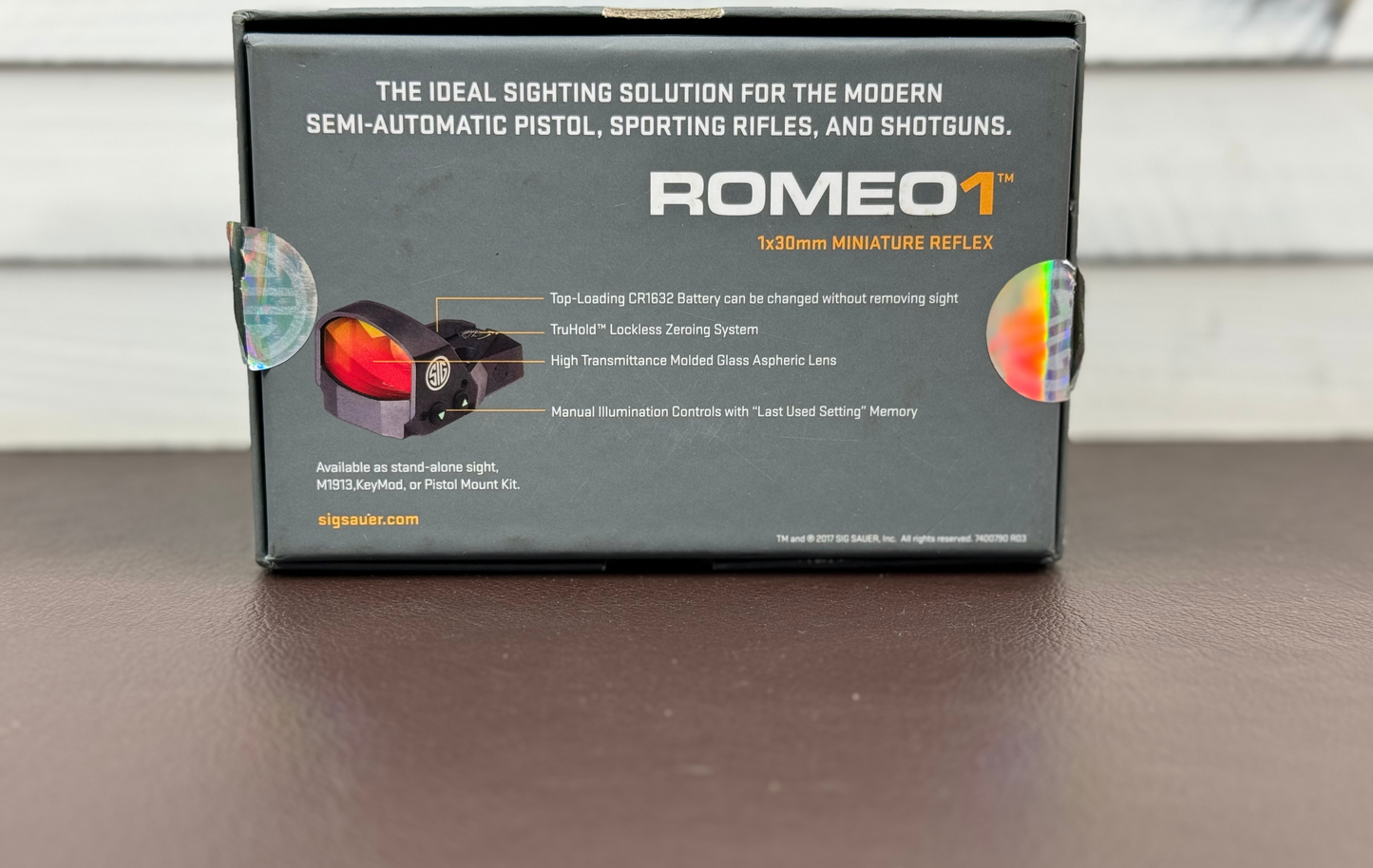 Sig Sauer Romeo1 1x30mm Reflex Sight (Factory New Open Box Display)